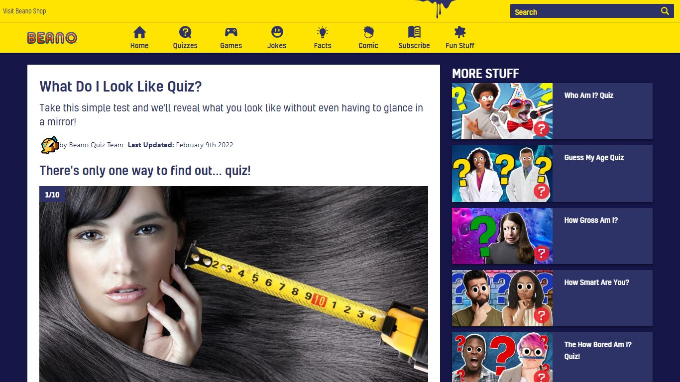 What Do I Look Like Quiz? | Beano.com